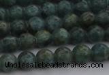 CAP500 15.5 inches 6mm round natual green apatite beads