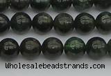 CAP511 15.5 inches 6mm round green apatite gemstone beads