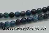 CAP52 15.5 inches 6mm round dyed apatite gemstone beads wholesale