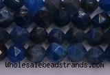 CAP561 15.5 inches 6mm faceted nuggets apatite gemstone beads