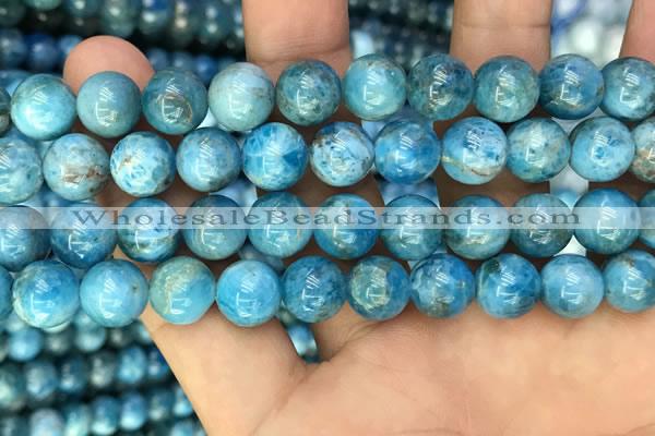 CAP601 15.5 inches 10mm round natural apatite beads wholesale