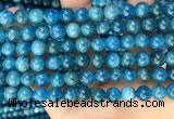 CAP652 15.5 inches 8mm round natural apatite beads wholesale