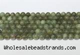 CAP709 15.5 inches 8mm round green apatite gemstone beads wholesale