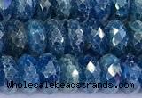 CAP748 15 inches 5*8mm faceted rondelle apatite beads