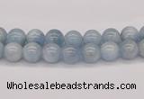 CAQ114 15.5 inches 4mm round AA grade natural aquamarine beads