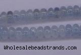 CAQ137 15.5 inches 3*5mm rondelle natural aquamarine beads