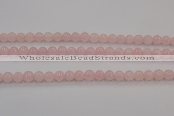 CAQ480 15.5 inches 4mm round natural pink aquamarine beads