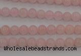 CAQ481 15.5 inches 6mm round natural pink aquamarine beads