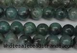 CAQ601 15.5 inches 6mm round aquamarine gemstone beads