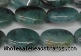 CAQ630 15.5 inches 13*18mm oval aquamarine gemstone beads