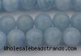 CAQ701 15.5 inches 6mm round natural aquamarine beads wholesale