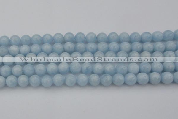 CAQ703 15.5 inches 10mm round natural aquamarine beads wholesale