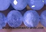 CAQ889 15.5 inches 10mm faceted round natural aquamarine beads