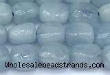 CAQ940 15 inches 6*6mm – 6*8mm nuggets aquamarine beads