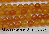 CAR102 15.5 inches 5mm round natural amber beads