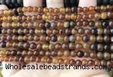 CAR215 15.5 inches 5mm round natural amber beads wholesale