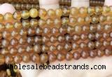 CAR234 15.5 inches 6mm - 7mm round natural amber beads wholesale