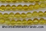 CAR558 15.5 inches 4mm - 4.5mm round natural amber beads wholesale