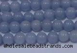 CAS200 15.5 inches 4mm round blue angel skin gemstone beads