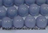 CAS204 15.5 inches 12mm round blue angel skin gemstone beads