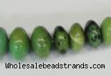 CAU30 Multi-size rondelle australia chrysoprase beads wholesale