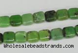 CAU34 15.5 inches 8*8mm square australia chrysoprase beads wholesale