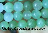 CAU366 15.5 inches 6mm round Australia chrysoprase beads