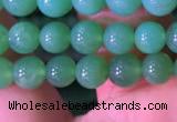 CAU370 15.5 inches 4mm round Australia chrysoprase beads