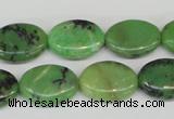 CAU40 15.5 inches 13*18mm oval australia chrysoprase beads wholesale