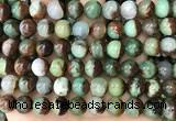 CAU455 15.5 inches 10mm - 11mm round Australia chrysoprase beads