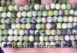 CAU478 15.5 inches 6mm round matte Australia chrysoprase beads