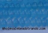 CBC270 15.5 inches 4*6mm A grade rondelle ocean blue chalcedony beads