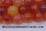 CBC415 15.5 inches 14mm AA grade round orange chalcedony beads