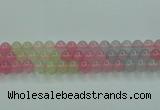 CBC423 15.5 inches 10mm round mixed chalcedony beads wholesale