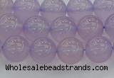 CBC432 15.5 inches 10mm round purple chalcedony beads wholesale