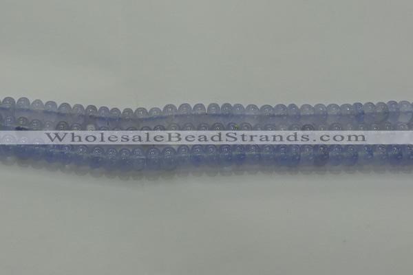 CBC441 15.5 inches 5*8mm rondelle blue chalcedony beads