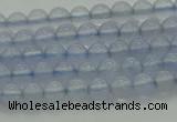 CBC450 15.5 inches 4mm round blue chalcedony beads wholesale