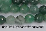 CBC701 15.5 inches 6mm faceted round African green chalcedony beads