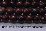 CBD300 15.5 inches 4mm round brecciated jasper beads wholesale