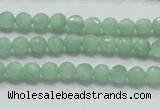 CBJ05 15.5 inches 6mm faceted round jade beads wholesale