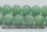 CBJ08 15.5 inches 12mm faceted round jade beads wholesale