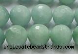 CBJ09 15.5 inches 16mm faceted round jade beads wholesale