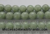 CBJ302 15.5 inches 8mm round natural jade beads