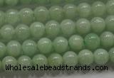 CBJ307 15.5 inches 4mm round A grade natural jade beads