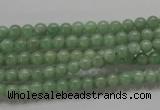 CBJ325 15.5 inches 4mm round AA grade natural jade beads