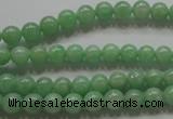 CBJ342 15.5 inches 6mm round AAA grade natural jade beads