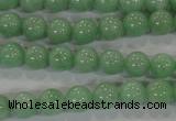 CBJ343 15.5 inches 8mm round AAA grade natural jade beads