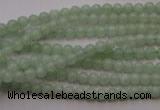 CBJ410 15.5 inches 4mm round natural jade beads wholesale