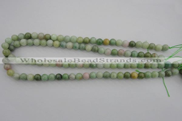 CBJ602 15.5 inches 8mm round jade beads wholesale