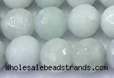 CBJ682 15 inches 8mm faceted round jade gemstone beads